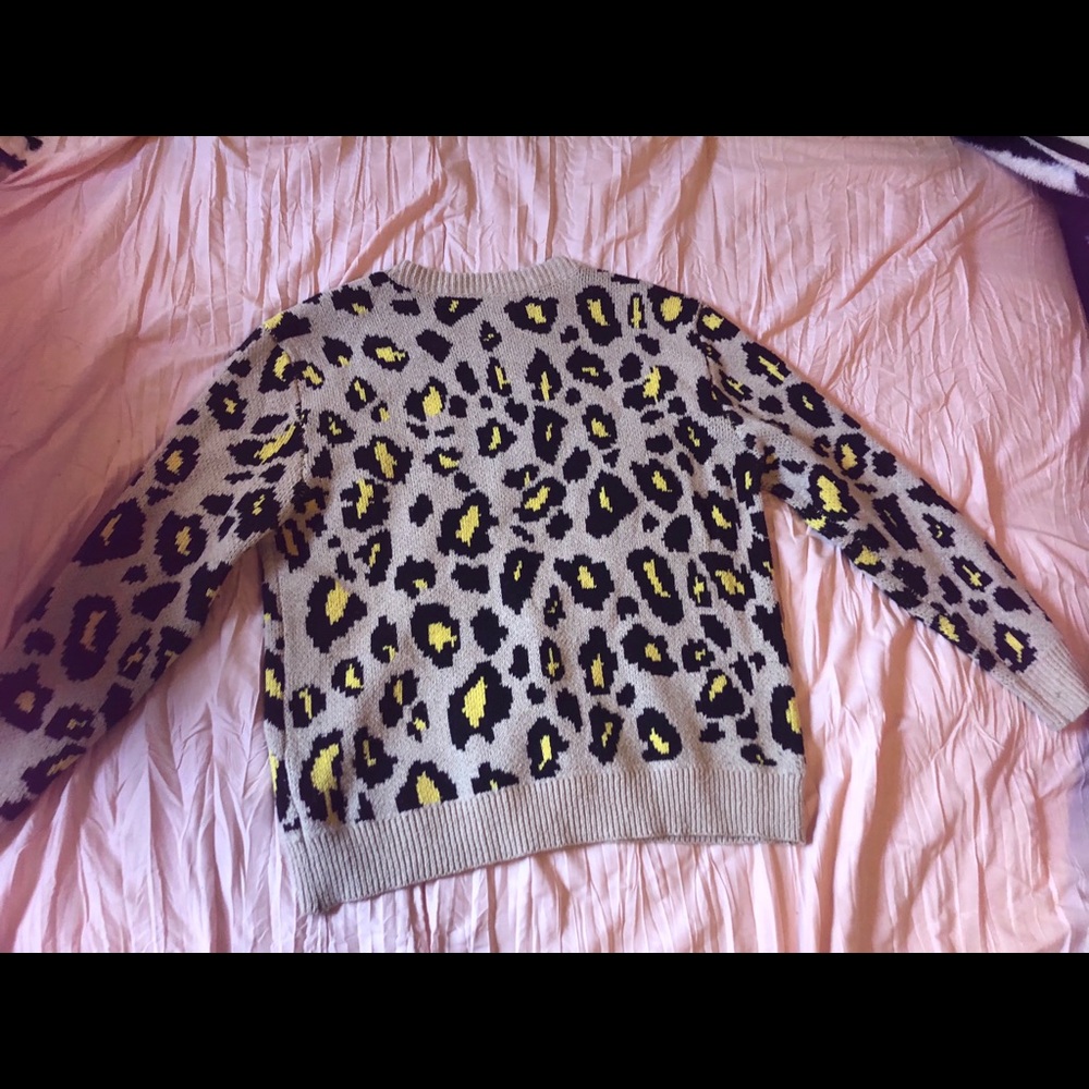 Leopard Print Sweater - Picture 6 of 6